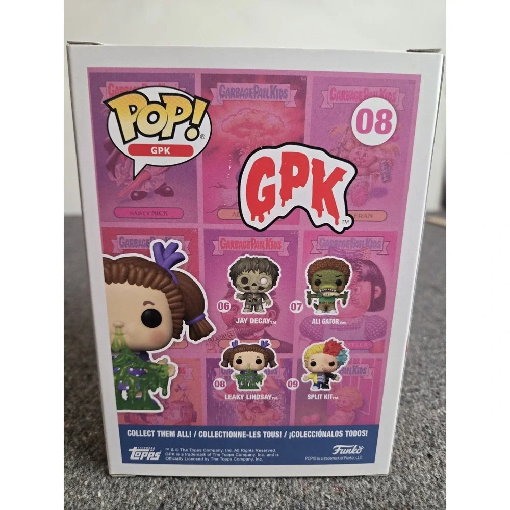Leaky Lindsay Funko Pop  Garbage Pail Kids 08 Gpk 80s Gross Out Trading Cards